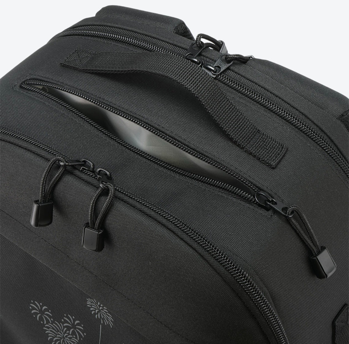 Japan Tokyo Disney Resort Cinderella Castle Backpack Black Travel Large Capacity