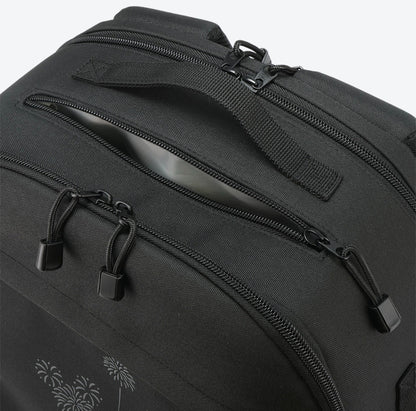 Japan Tokyo Disney Resort Cinderella Castle Backpack Black Travel Large Capacity