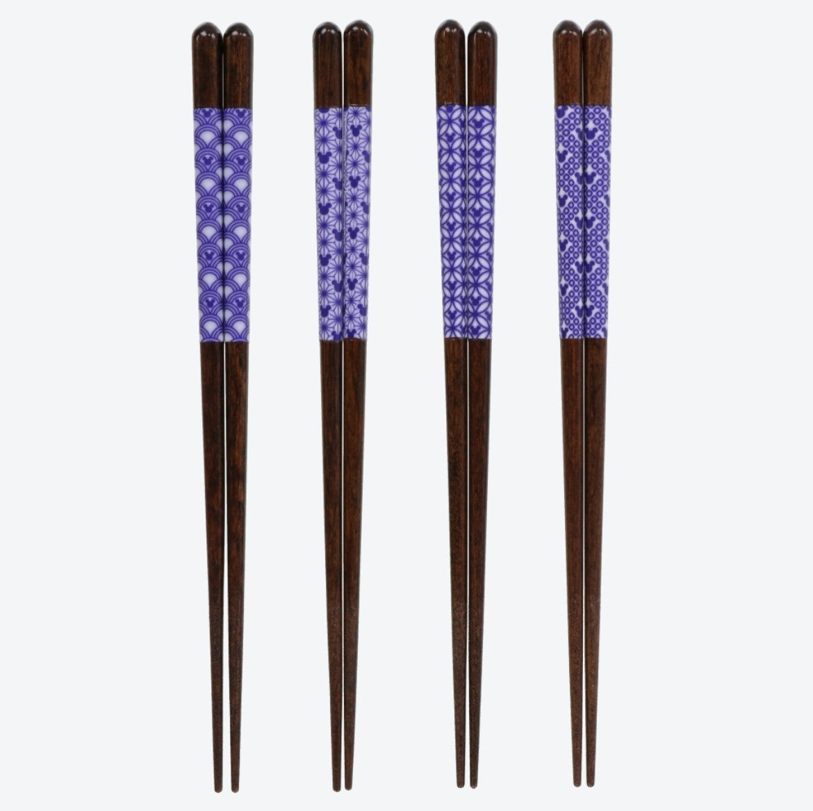 Japan Tokyo Disney Resort Chopsticks Japanese Tableware Mickey Mouse 3 Servings