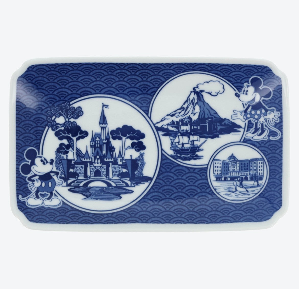 Japan Tokyo Disney Resort Plate Japanese Tableware Mickey Minnie Limited 2025