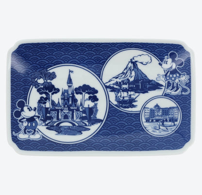Japan Tokyo Disney Resort Plate Japanese Tableware Mickey Minnie Limited 2025