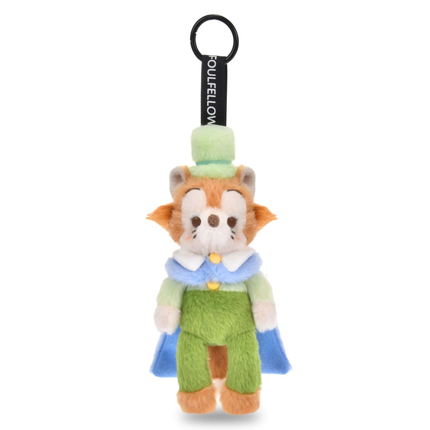 Japan Tokyo Disney Store Honest John Plush Toy Keychain PALNUI Pinocchio