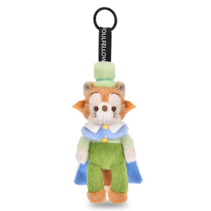 Japan Tokyo Disney Store Honest John Plush Toy Keychain PALNUI Pinocchio