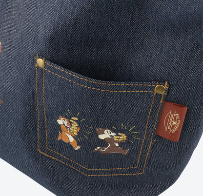 Japan Tokyo Disney Resort Big Thunder Mountain Mickey Donald Goofy Tote Bag