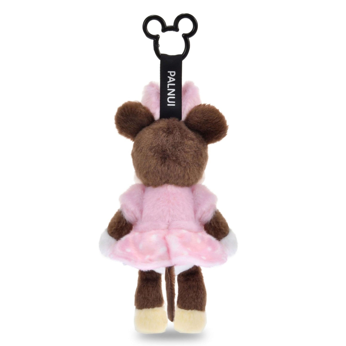 Japan Tokyo Disney Store Minnie Mouse Plush Toy Keychain PALNUI