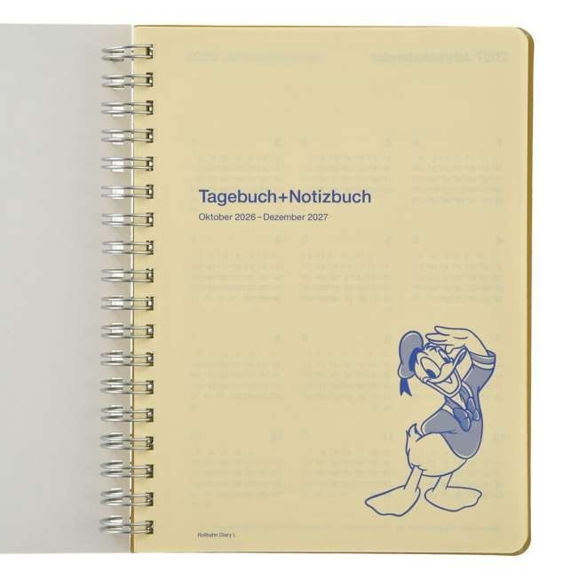 Japan Tokyo Disney Store Delfonics Donald & Friends Rollbahn Diary L 2027