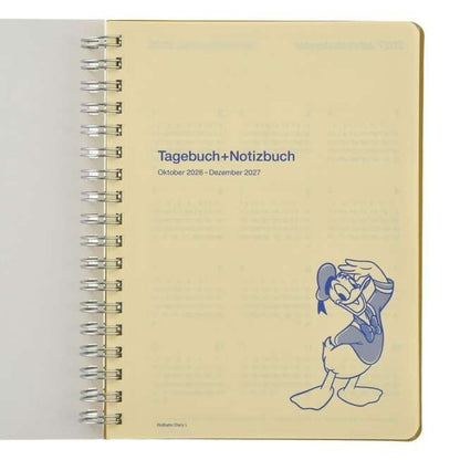 Japan Tokyo Disney Store Delfonics Donald & Friends Rollbahn Diary L 2027