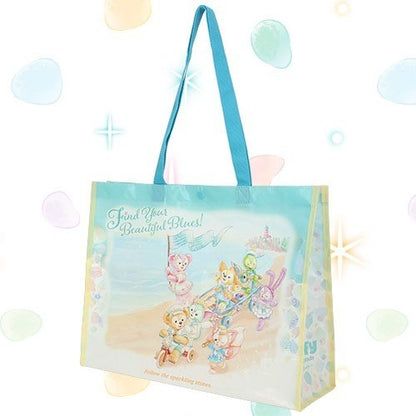 Japan Tokyo Disney Resort Find Your Beautiful Blue Duffy Shopping Bag