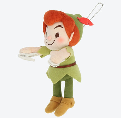 Japan Tokyo Disney Resort Peter Pan Plush Shoulder Clip Keychain