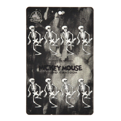Japan Tokyo Disney Store Mickey Large Blanket The Skeleton Dance Haunted House