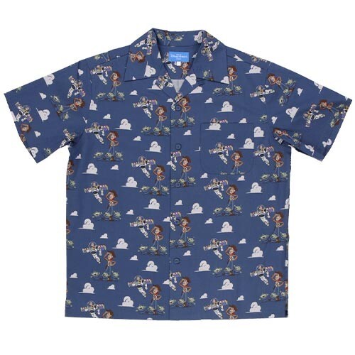 Japan Tokyo Disney Resort Aloha Shirt Toy Story All-over pattern