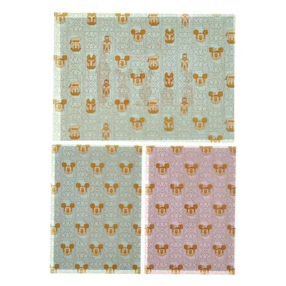 Japan Tokyo Disney Store Mickey Clear File Set Resort Store 1st Anniversary
