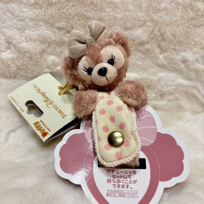 Japan Tokyo Disney Resort Duffy & ShellieMay Headband Ears Holder Keychain