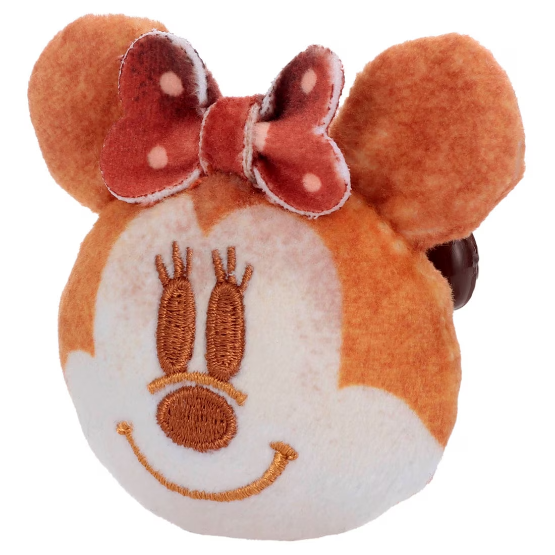 Japan Disney Takara Tomy Nui Pan Bakery Badge Character Bread Plush Toy Minnie