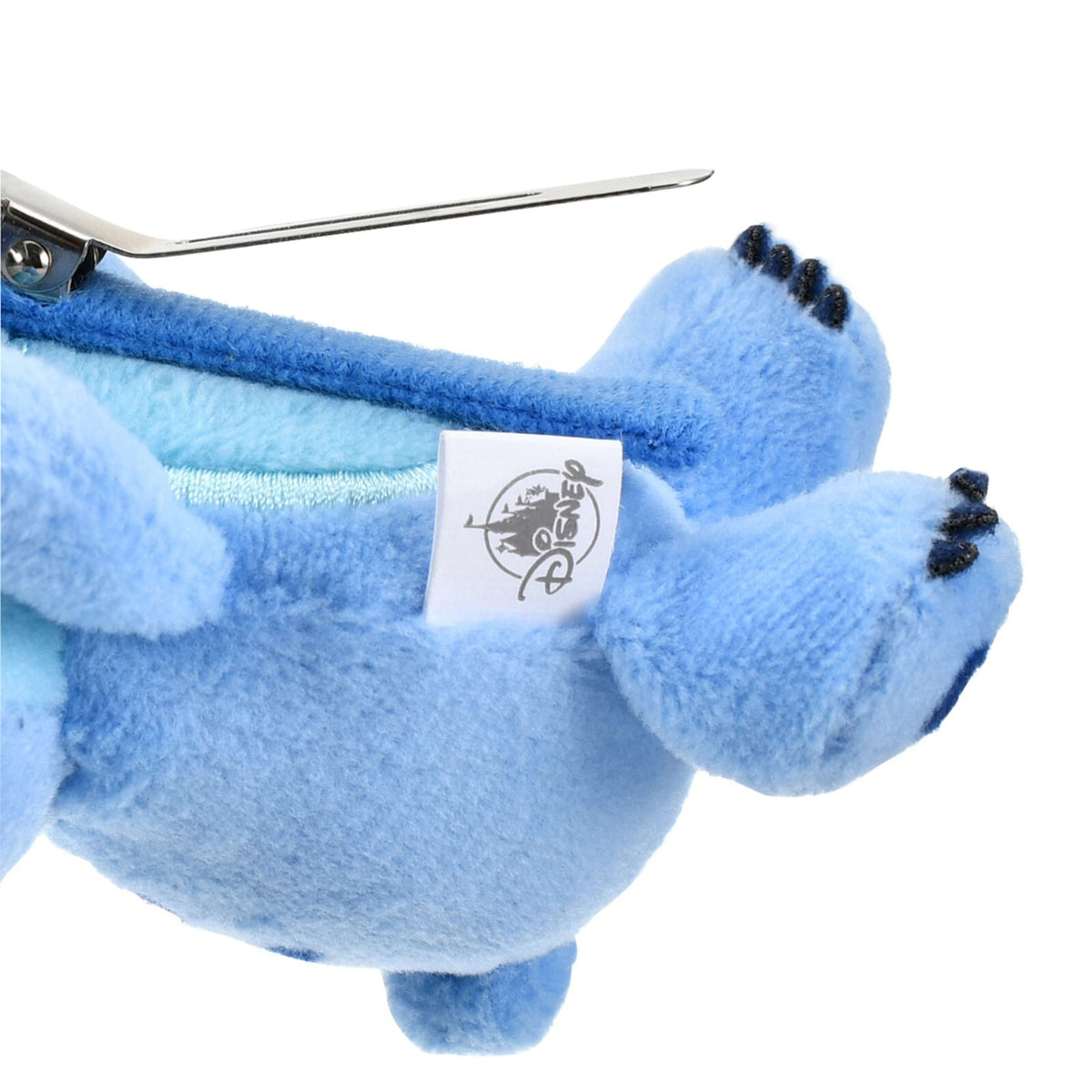 Japan Tokyo Disney Store Stitch Hair Clip Flat Plush Toy Style