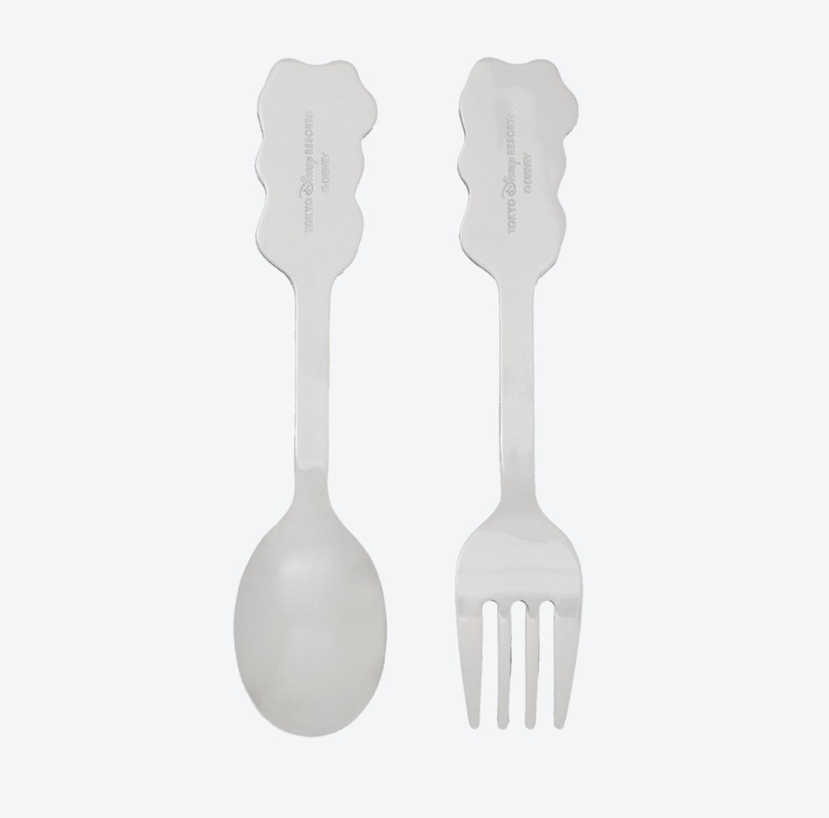 Japan Tokyo Disney Resort Minnie Mouse Cutlery Set Tableware Spoon Fork 2025