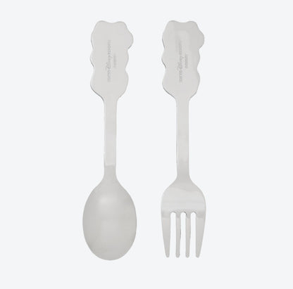 Japan Tokyo Disney Resort Minnie Mouse Cutlery Set Tableware Spoon Fork 2025