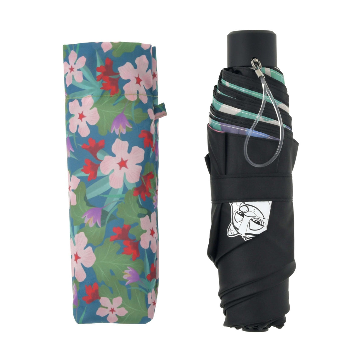 Japan Tokyo Disney Store Zootopia 2 Folding Umbrella Sun Rain TROPICAL ZOOTOPIA