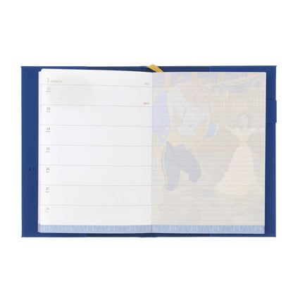Japan Tokyo Disney Store Beauty and The Beast Planner Schedule Book Diary 2027