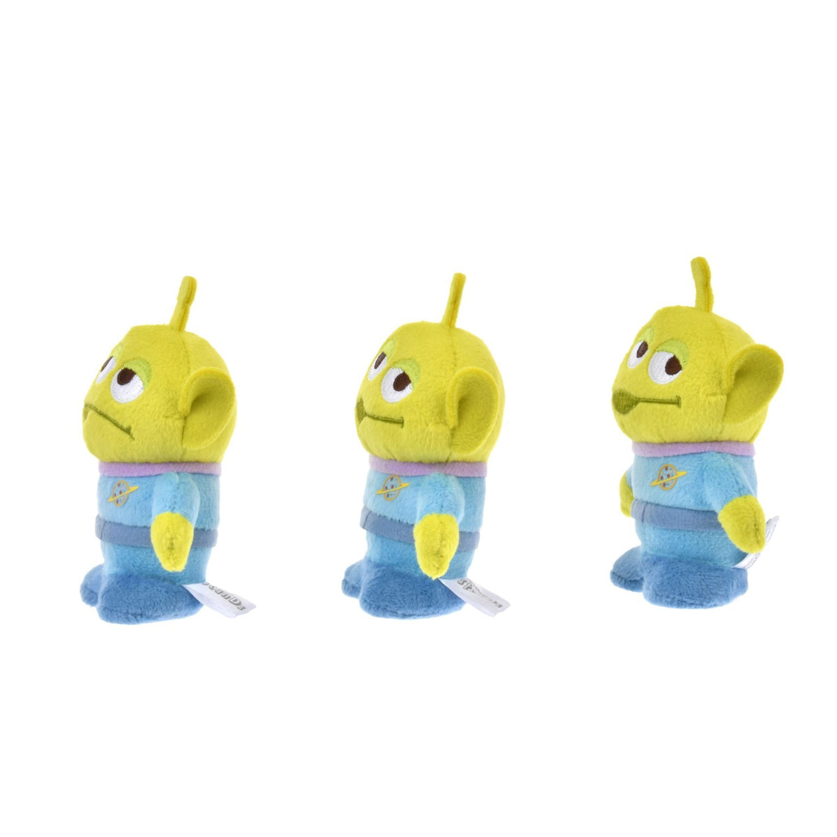 Japan Tokyo Disney Store Little Green Men Alien Plush Toy Set stanDs Toy Story