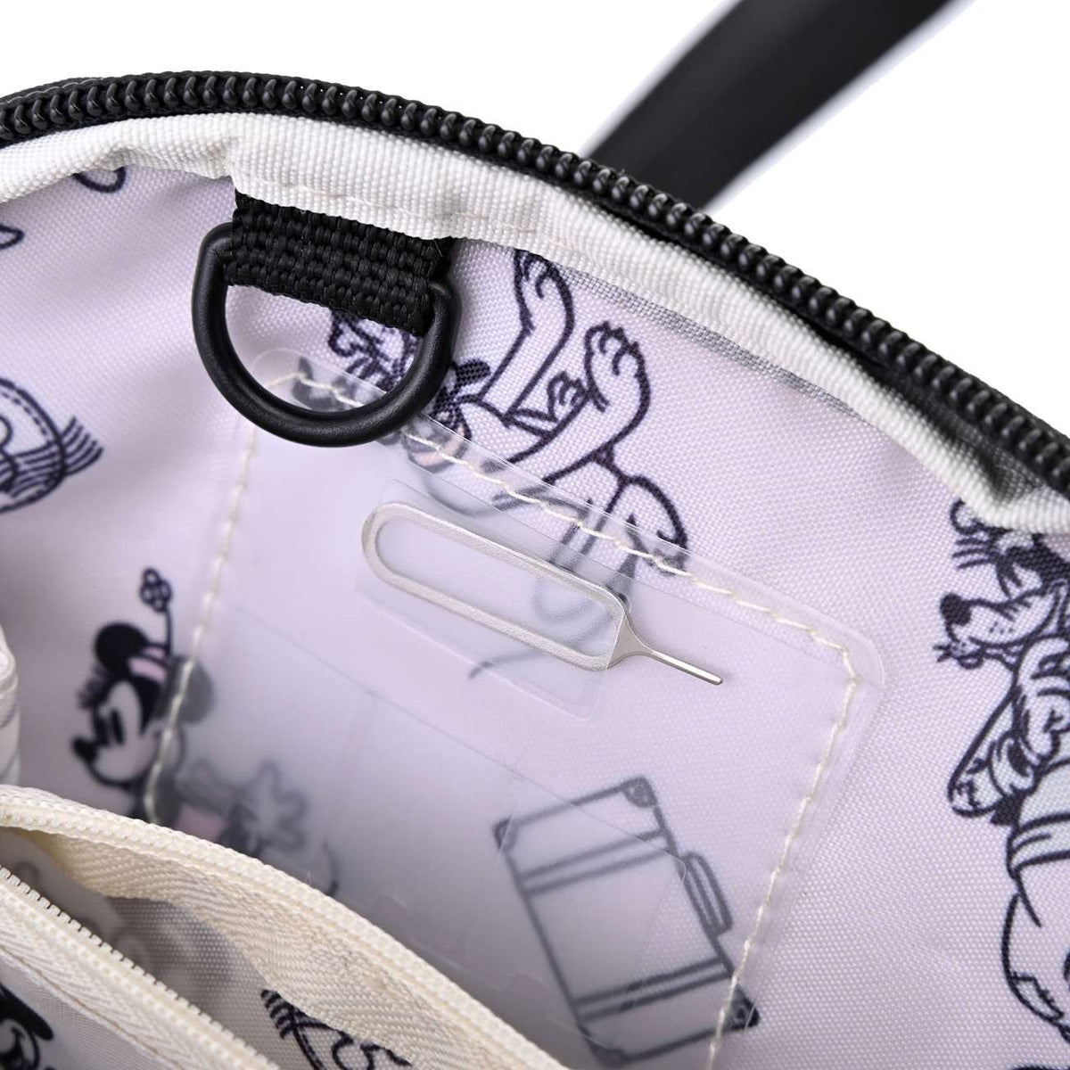 Japan Tokyo Disney Store Mickey Shoulder Bag with SIM Pin Magical Travel