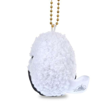 Japan Tokyo Disney Store Baymax Plush Toy Keychain Rice Ball