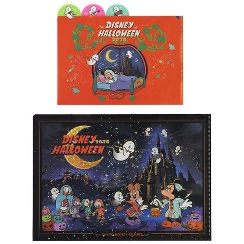 Japan Tokyo Disney Resort Mickey Clear Folder Set Halloween 2026