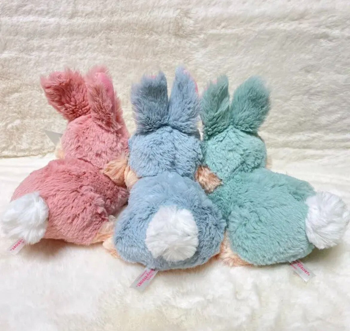 Japan Tokyo Disney Sea Resort Miss Bunny Colorful Rabbit Plush Toy Fluffy 2022