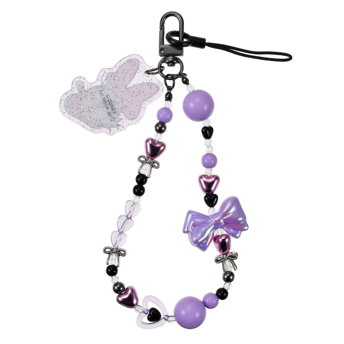 Japan Tokyo Disney Store Daisy Duck Strap Bead Die-Cut Charm Hands-Free Goods