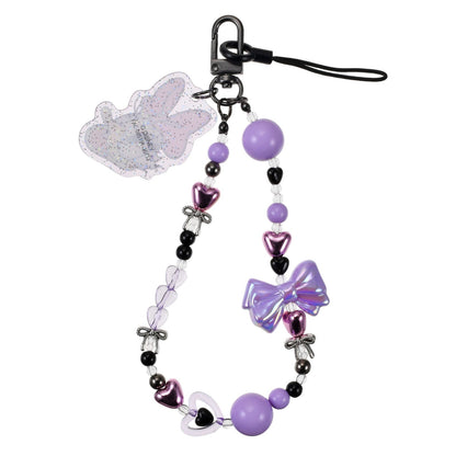 Japan Tokyo Disney Store Daisy Duck Strap Bead Die-Cut Charm Hands-Free Goods