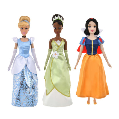 Japan Tokyo Disney Store Princess & Tinker Bell Doll Gift Set