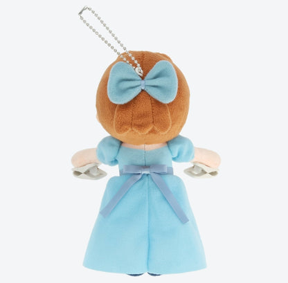 Japan Tokyo Disney Resort Peter Pan Wendy Plush Shoulder Clip Keychain