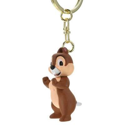 Japan Tokyo Disney Store Chip Keychain Basic 3D Keychain Fes Chip & Dale