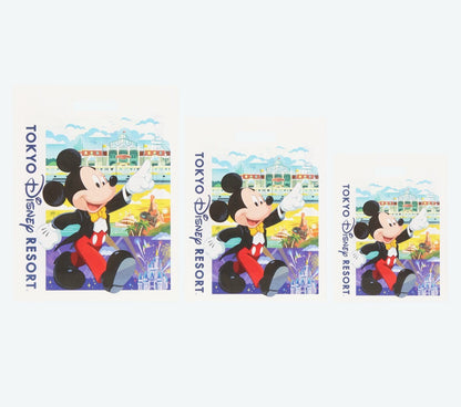 Japan Tokyo Disney Resort Shopping Bag Gift Bag　Mickey Minnie