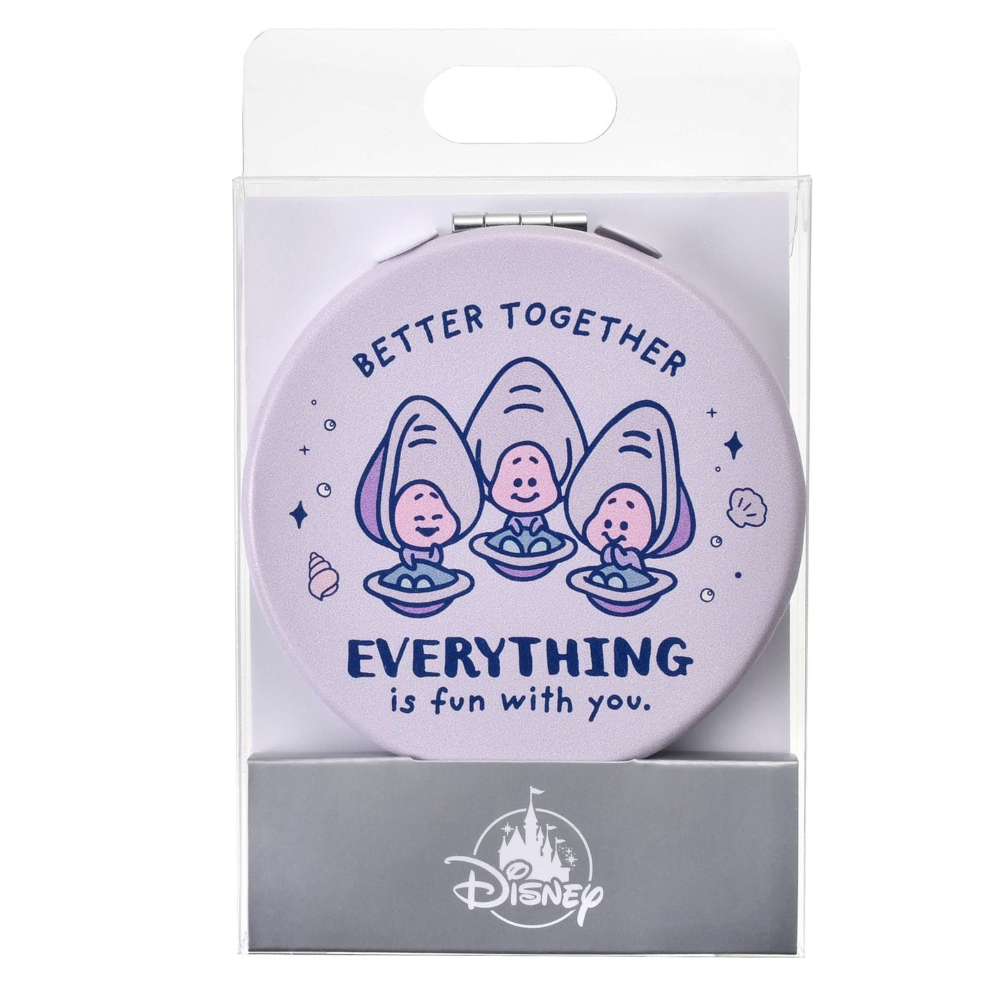 Japan Tokyo Disney Store Young Oyster  Hand Mirror BABY OYSTERS 2026 Alice