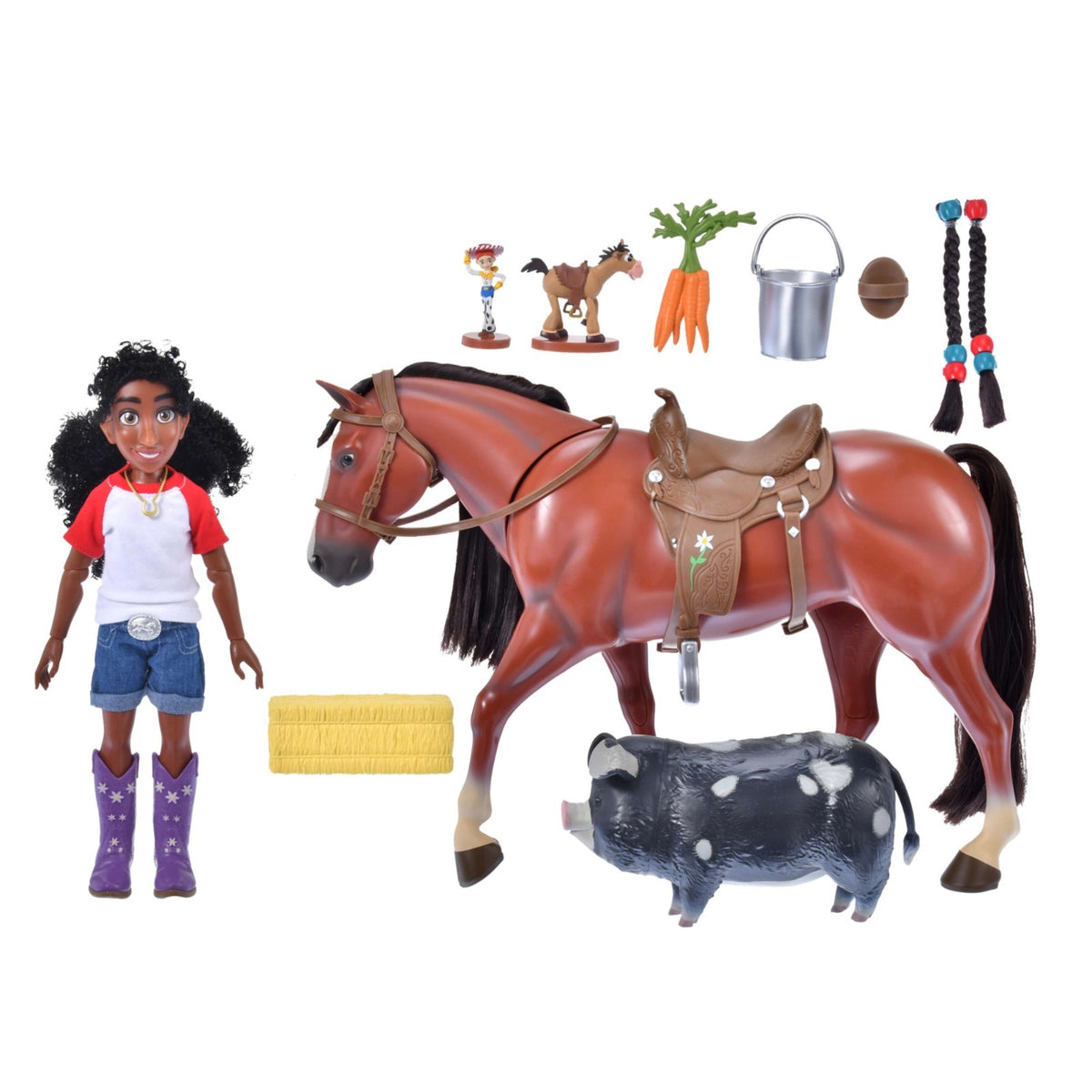 Japan Tokyo Disney Store Toy Story 5 Doll Figure Set Blaze Doll Set TOY STORY 5