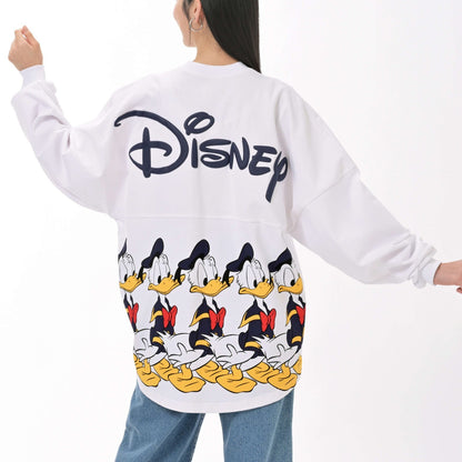Japan Tokyo Disney Store Donald Spirit Jersey Long-Sleeve T-Shirt FASHION 2026