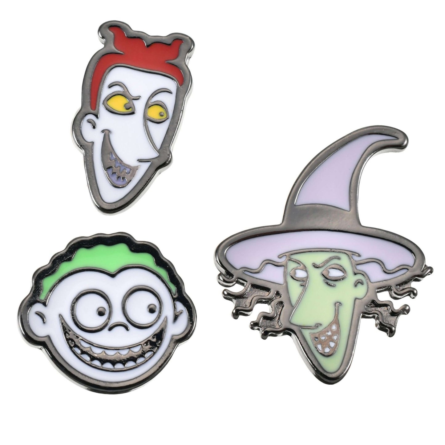 Japan Tokyo Disney Store Lock Shock Barrel Ear Cuffs Nightmare Before Christmas