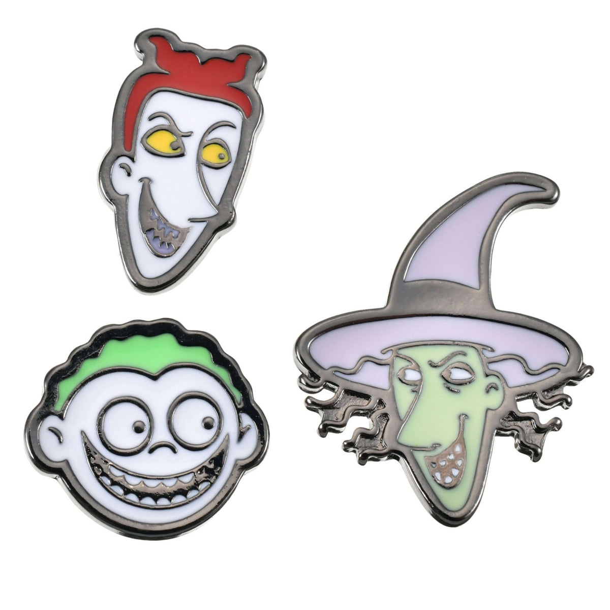 Japan Tokyo Disney Store Lock Shock Barrel Ear Cuffs Nightmare Before Christmas