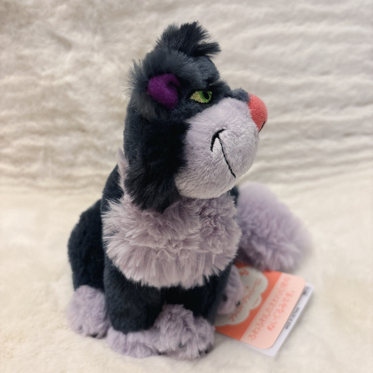 Japan Tokyo Disney Resort Plush Toy Fluffy Plushy Mini Cinderella Lucifer