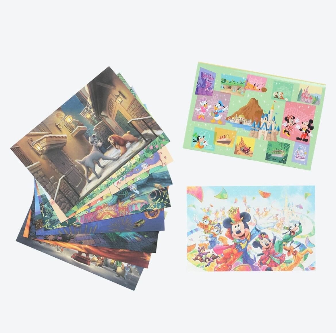 Japan Tokyo Disney Resort Note Mickey Mouse & Friends