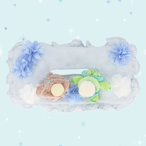 Japan Tokyo Disney Resort Duffy Beautiful Blue Tissue Box Cover ShellieMay Olu