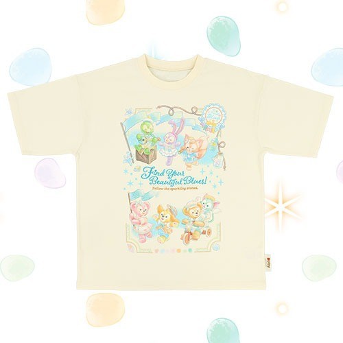 Japan Tokyo Disney Resort Find Your Beautiful Blue Duffy T-shirt