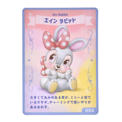 Japan Tokyo Disney Store Univestys Plush Toy Ein Rabbit with Card