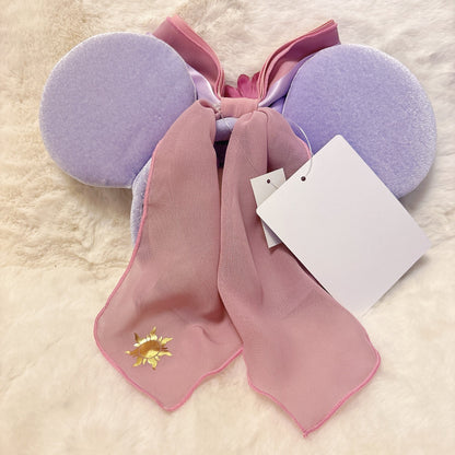 Japan Tokyo Disney Resort Headband Ears Flower Rapunzel Forest Fantasy Springs