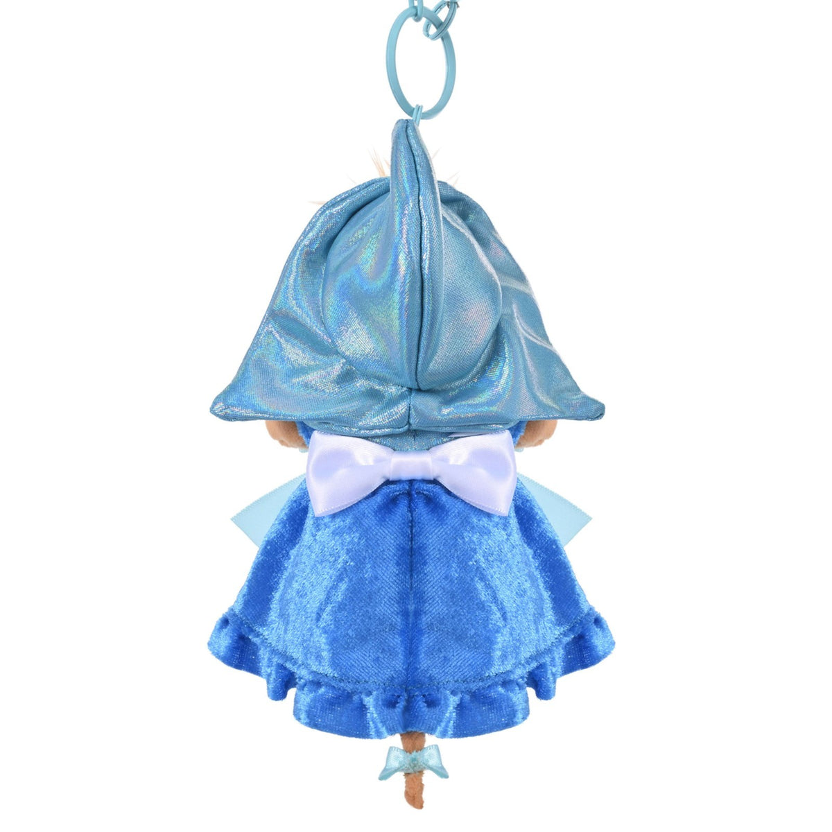 Japan Tokyo Disney Store Suzy Plush Toy Keychain Blue Pearl Cinderella Friends