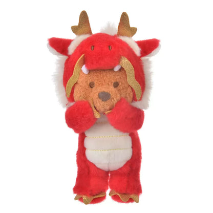 '+ Japan Tokyo Disney Store New Year 2024 Eto Dragon Pooh Plush Keychain Roo