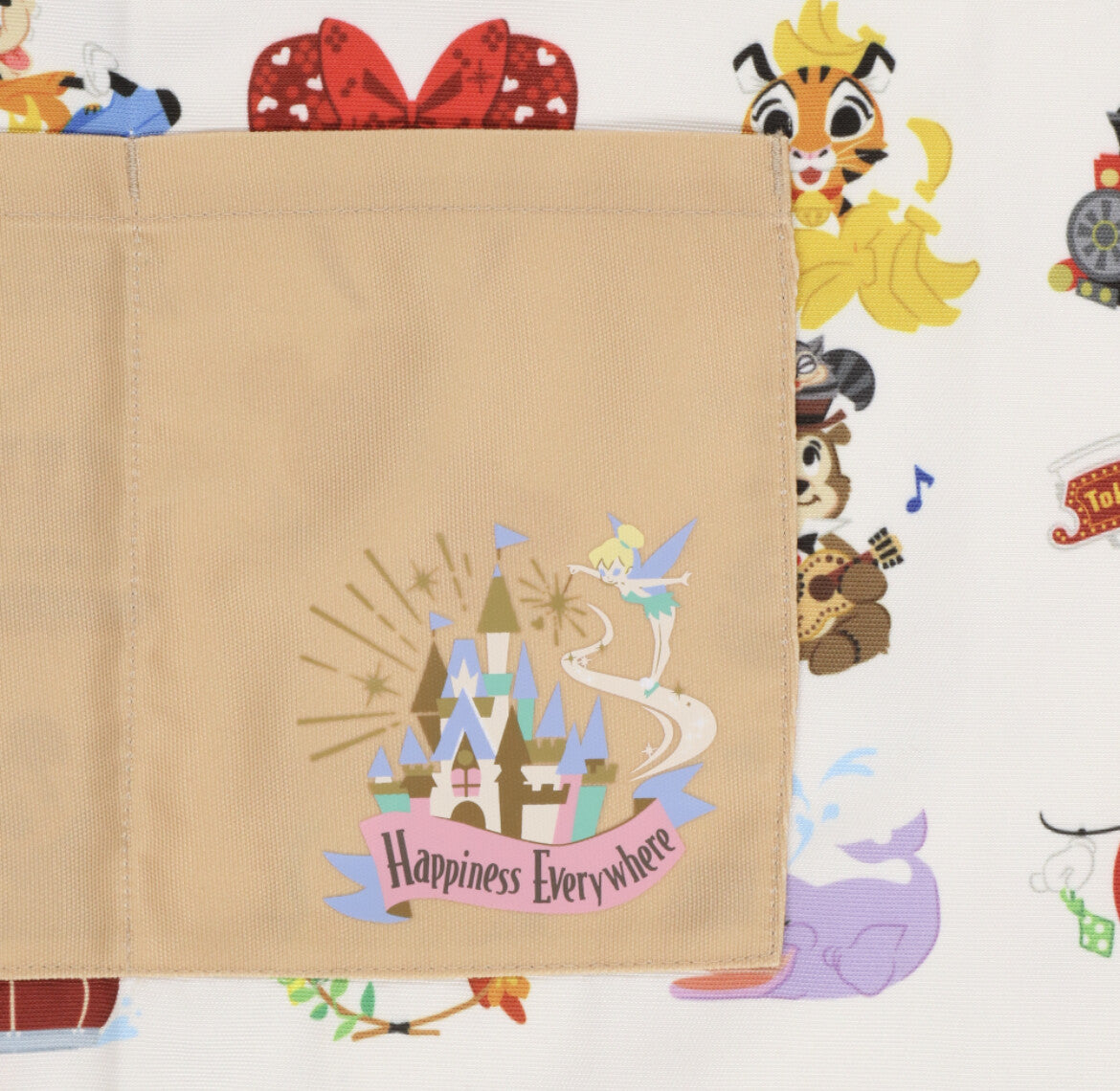 Japan Tokyo Disney Resort Happiness Tinker bell Park Motif Small World Apron