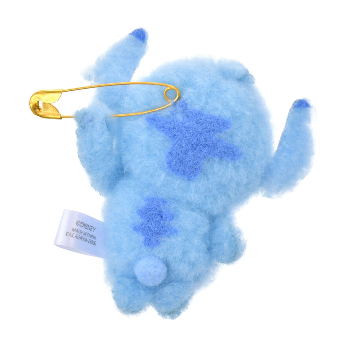 '+Japan Tokyo Disney Store Stitch Plush Toy Badge Brooch TSUITOMO