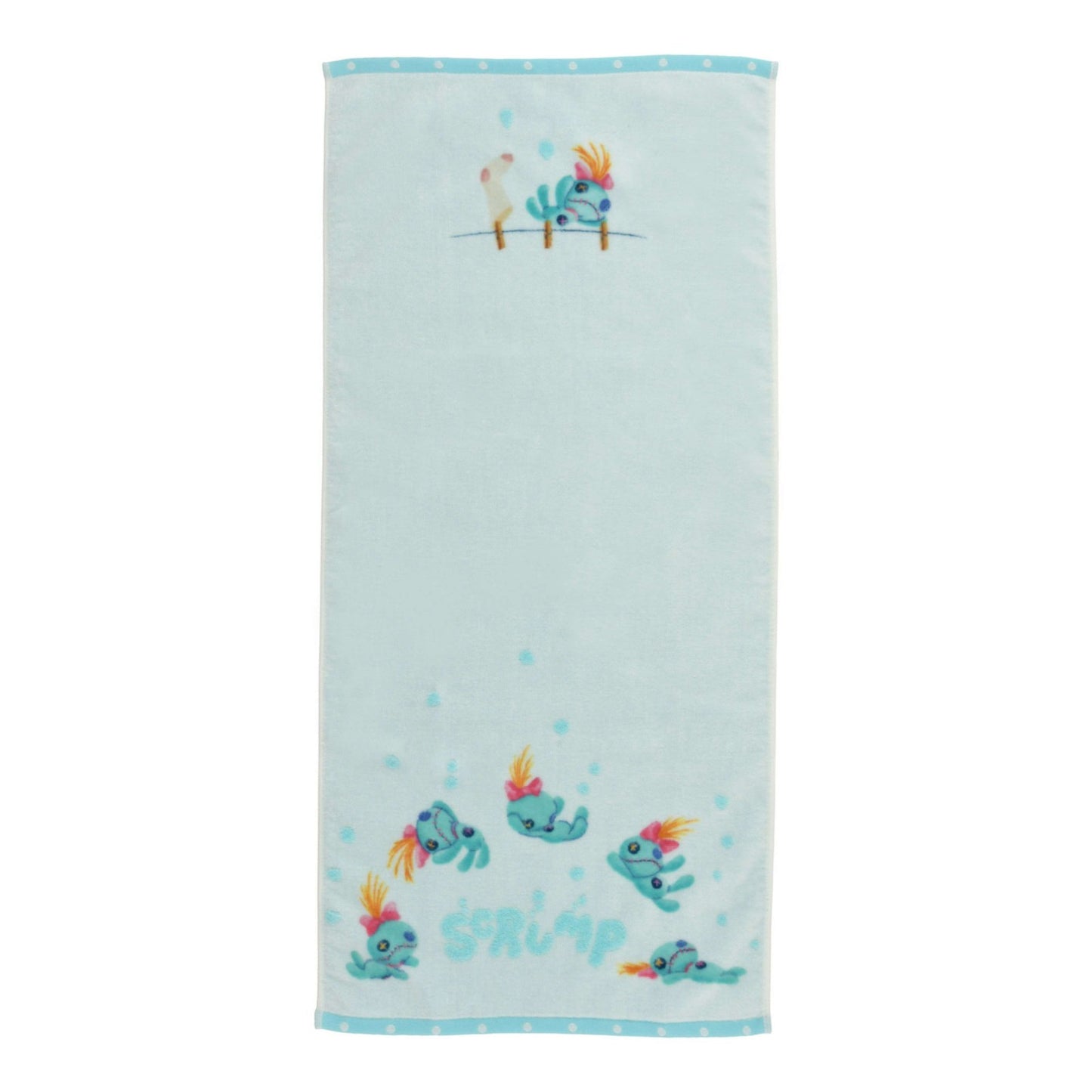 Japan Tokyo Disney Store Scrump Face Towel Scrump Collection Stitch